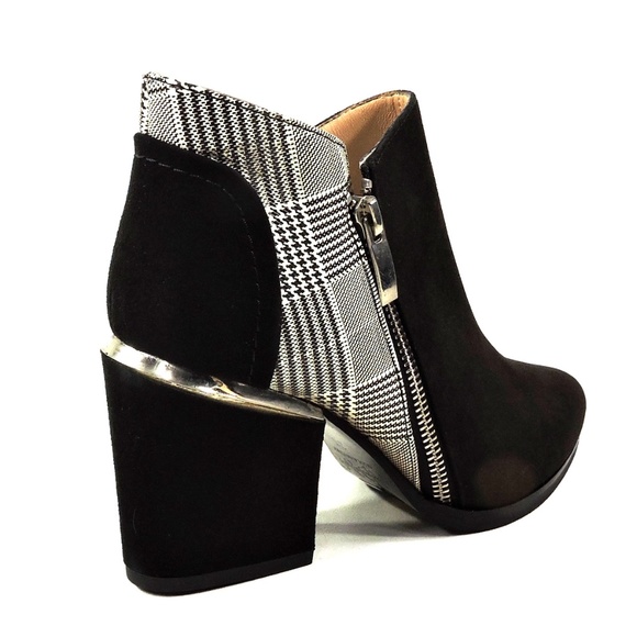 ALESSANDRO DI MARIA 🇮🇹 WOMEN'S BLACK SUEDE COMFORT BOOTIE - Picture 5 of 8